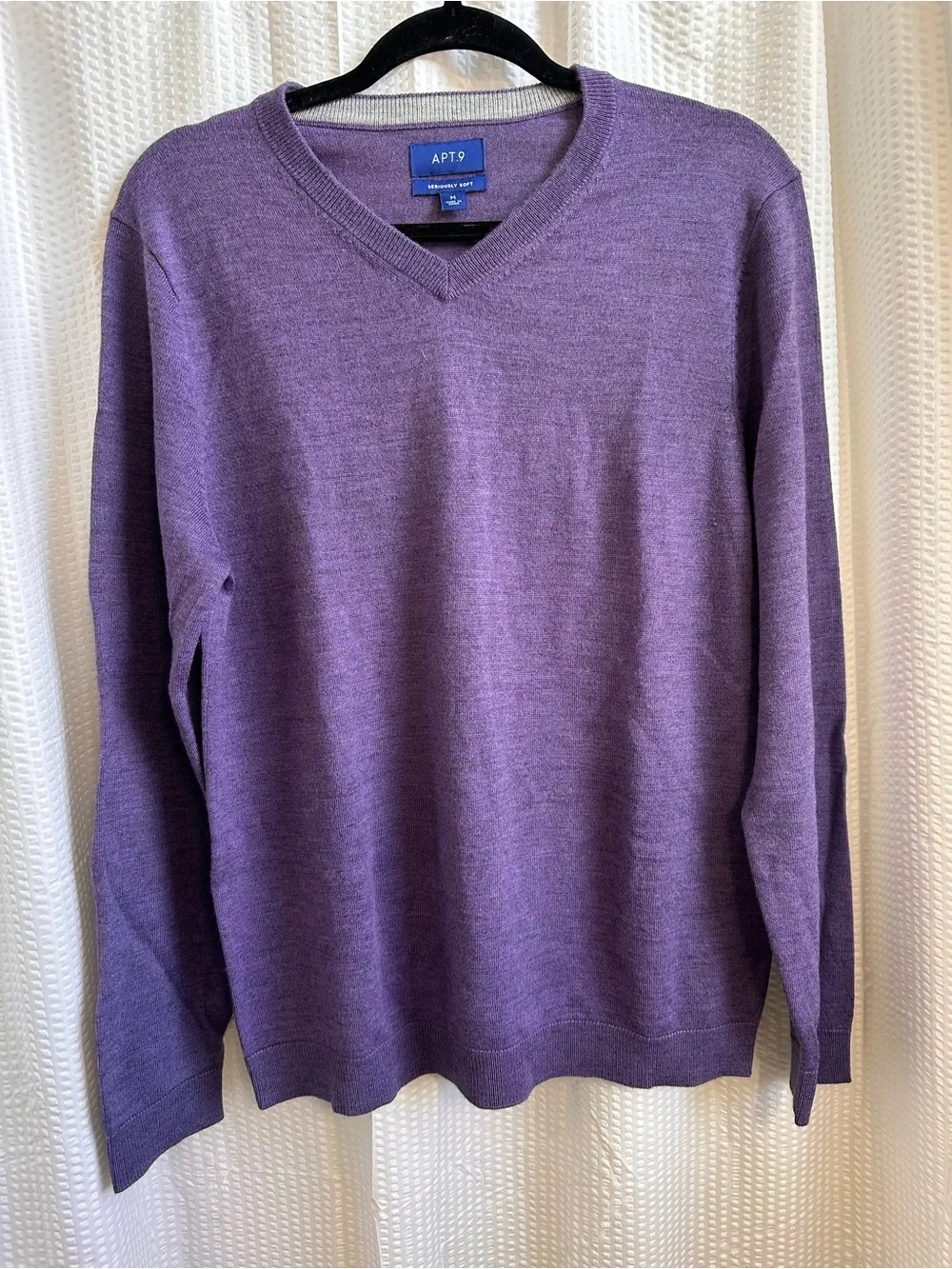 Apt. 9 Lavender V-Neck Sweater